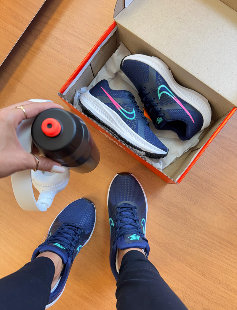Nk Zoom Azul/Rosa