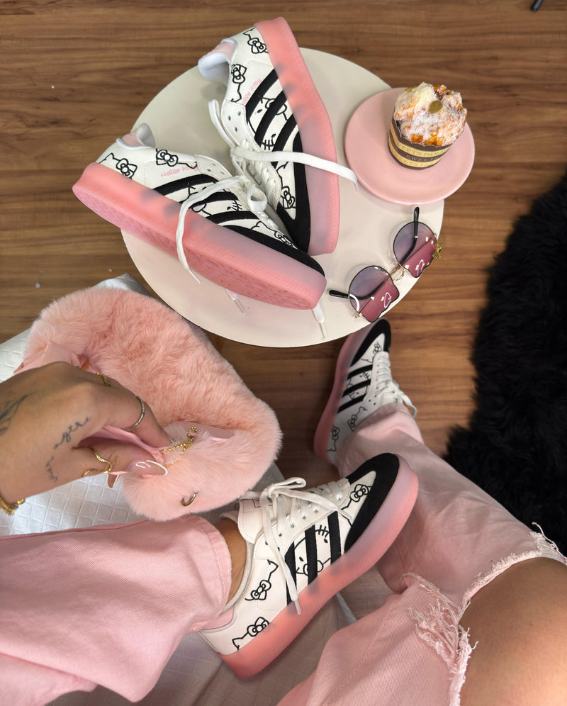Ad Hello Kitty x Ad Sambae Cloud White Clear Black
