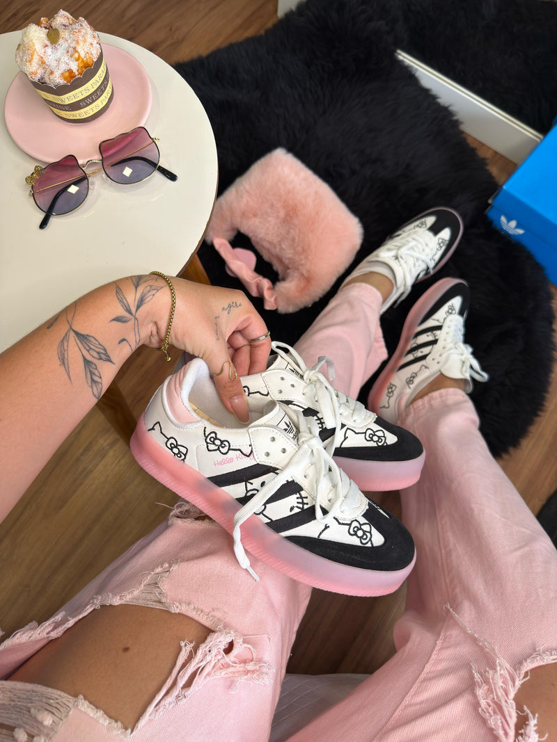 Ad Hello Kitty x Ad Sambae Cloud White Clear Black