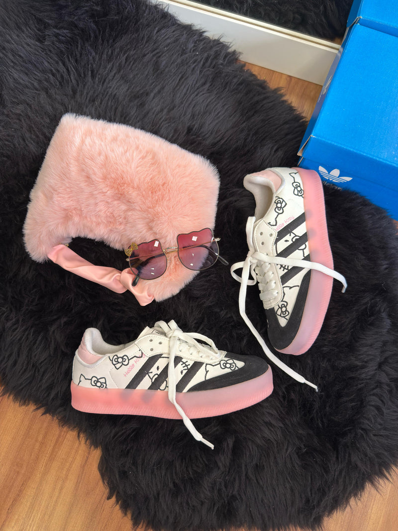 Ad Hello Kitty x Ad Sambae Cloud White Clear Black