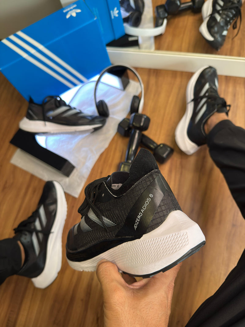 Ad Adizero 8 Preto Branco