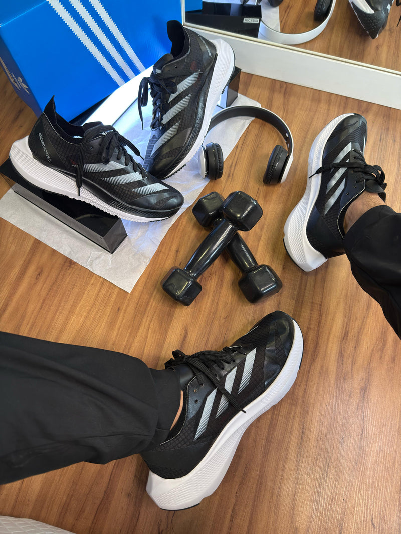 Ad Adizero 8 Preto Branco