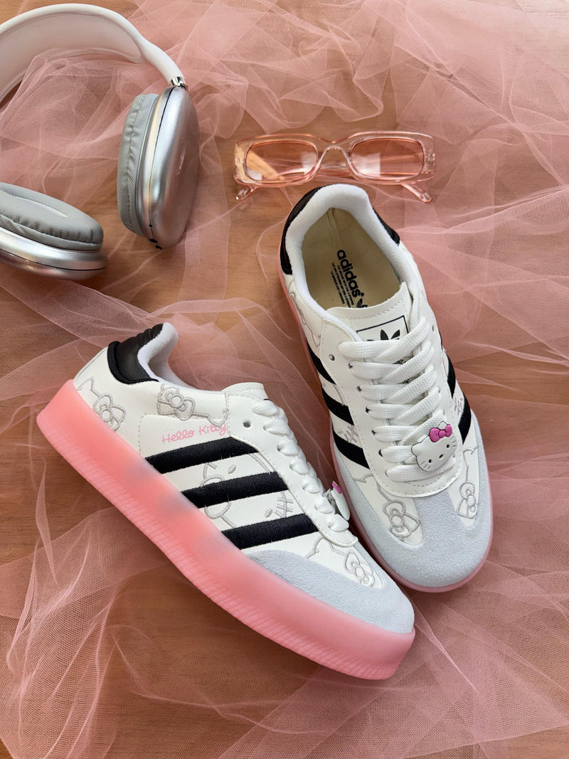 Ad Hello Kitty x Ad Sambae Cloud White Clear Pink