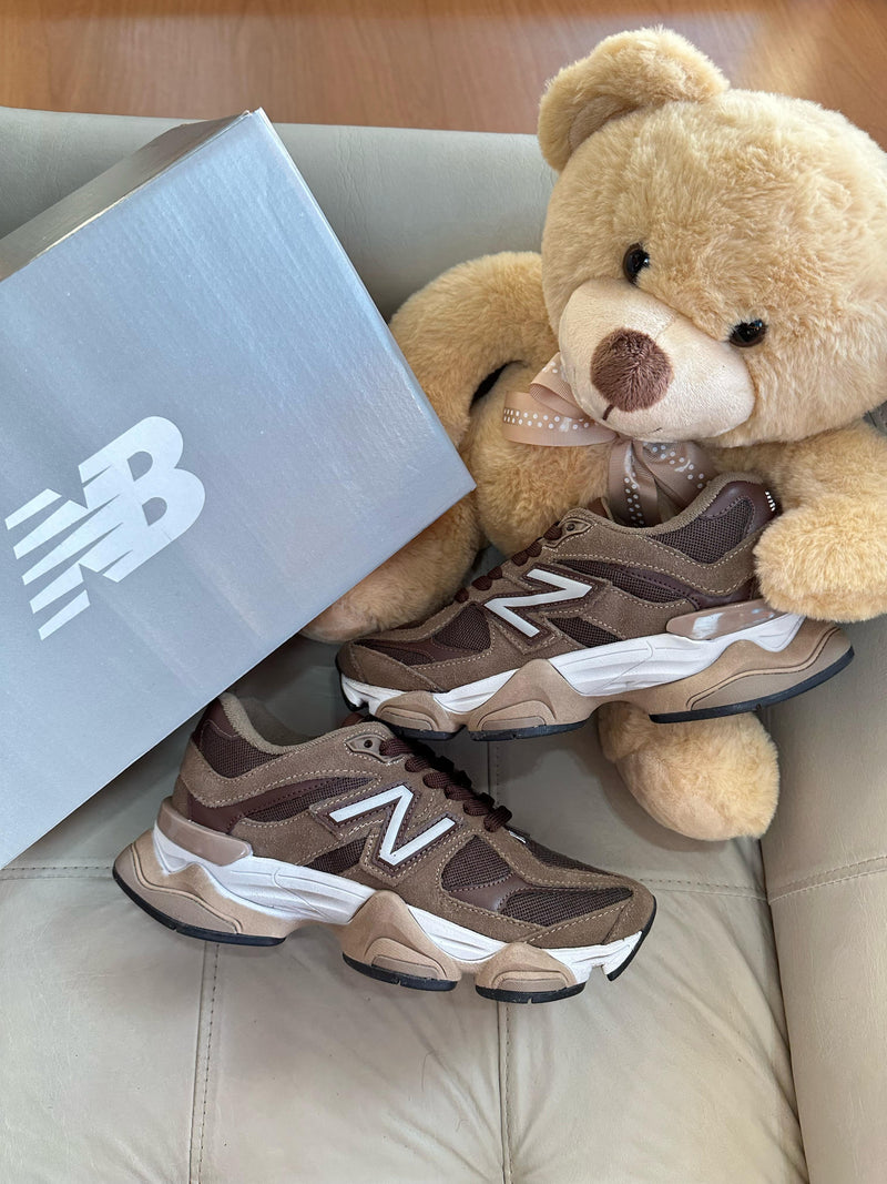NB 9060 Couro Marrom/Bco