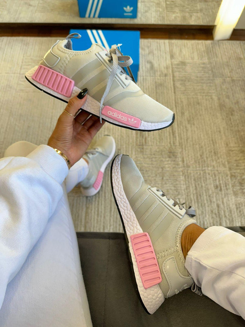 Ad Nmd Cinza Rosa