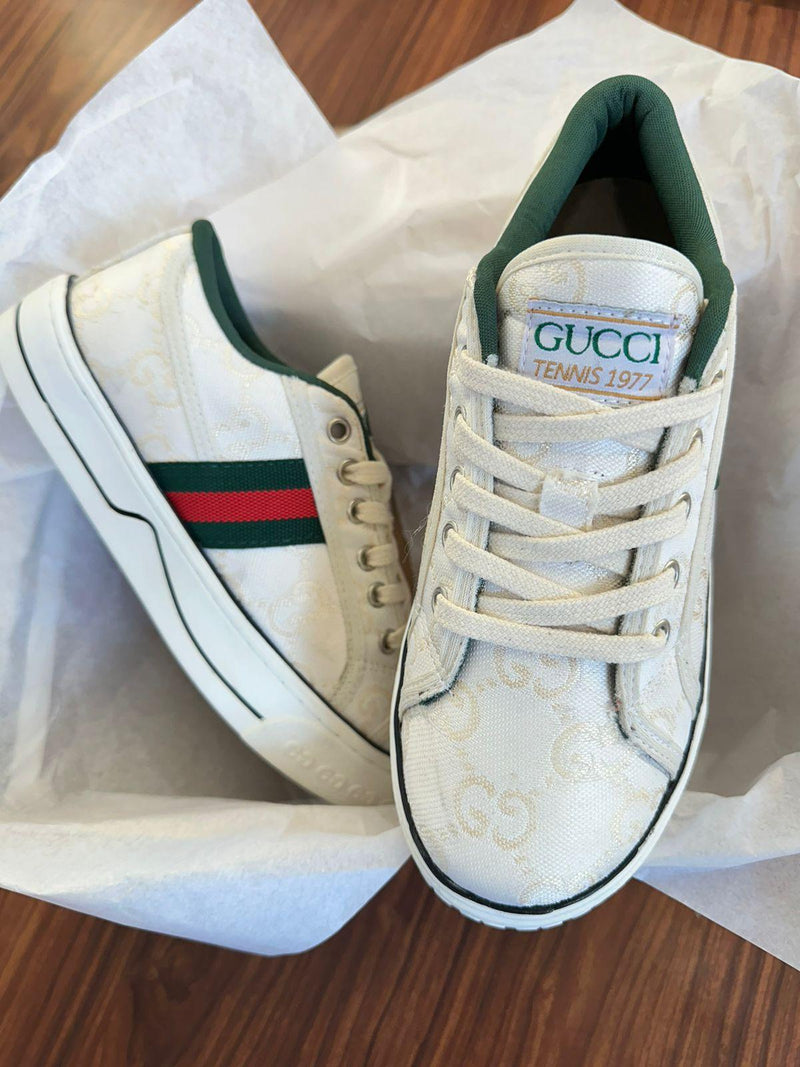 Gucci 1977 Plataforma Branco