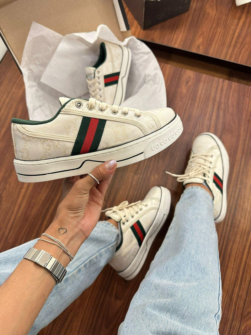 Gucci 1977 Plataforma Branco