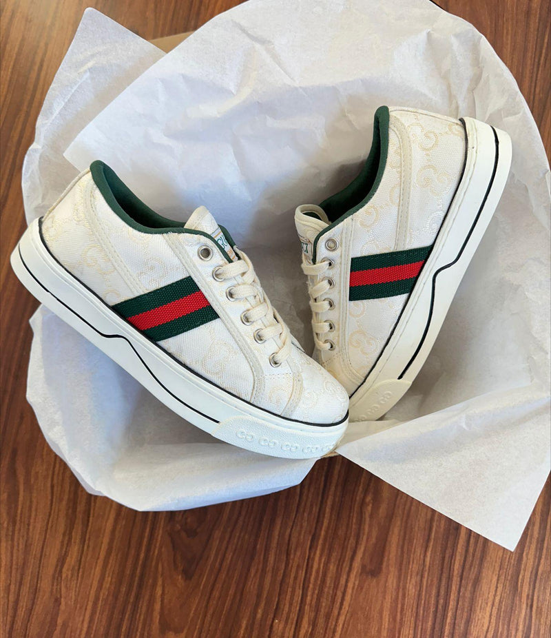 Gucci 1977 Plataforma Branco