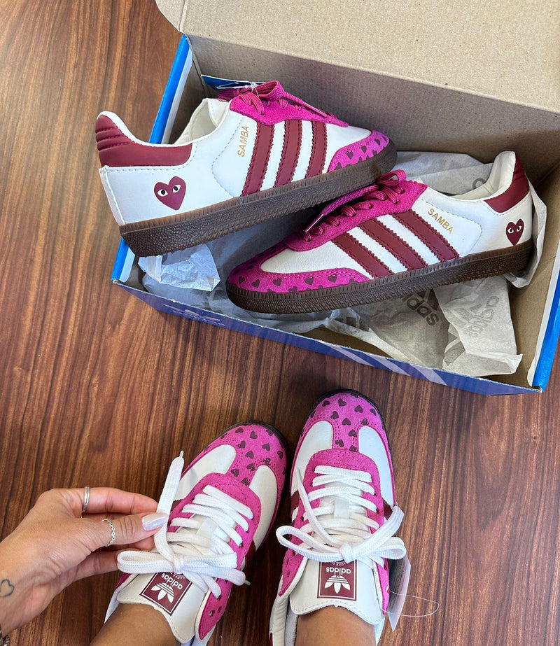 Ad Samba X CDG prime Rosa