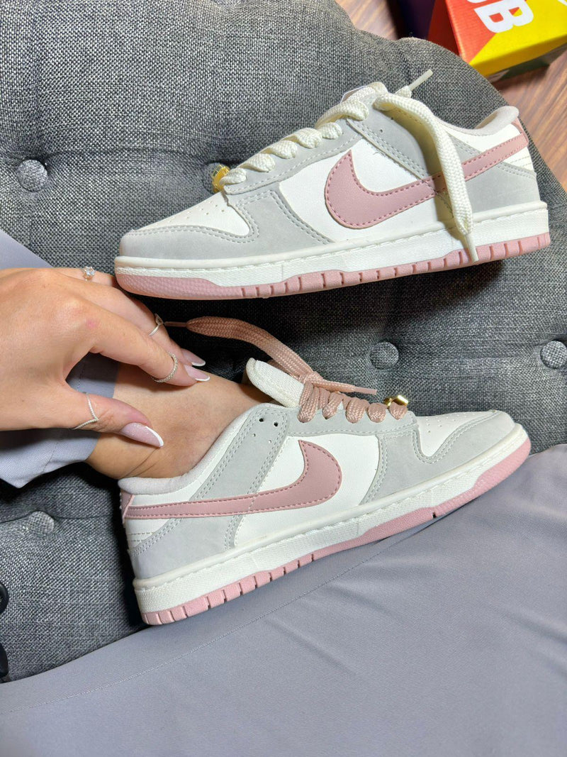 Nk Dunk Low Pro Cinza Rose