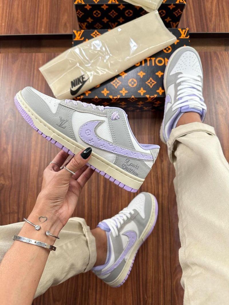 Nk Dunk Louis Vuitton Lilás