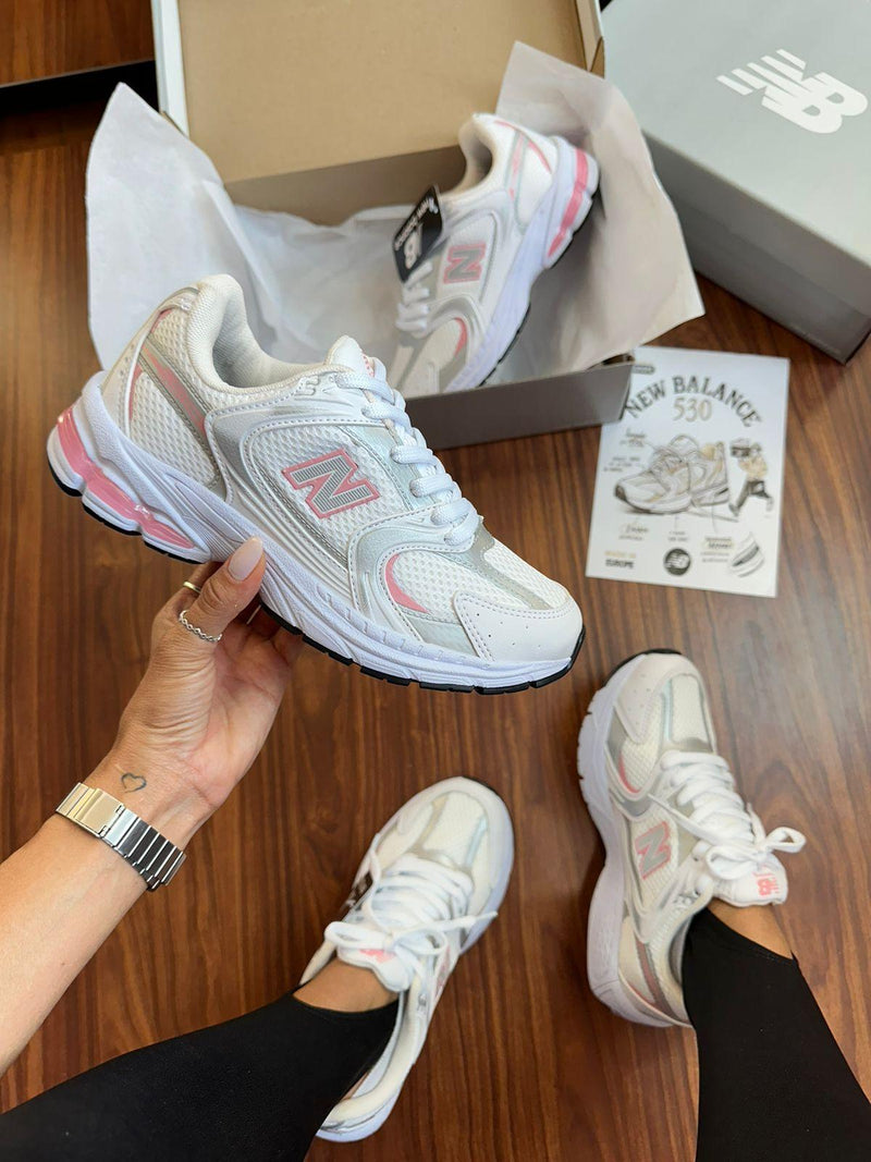 NB 530 Turbo Bco/Rosa