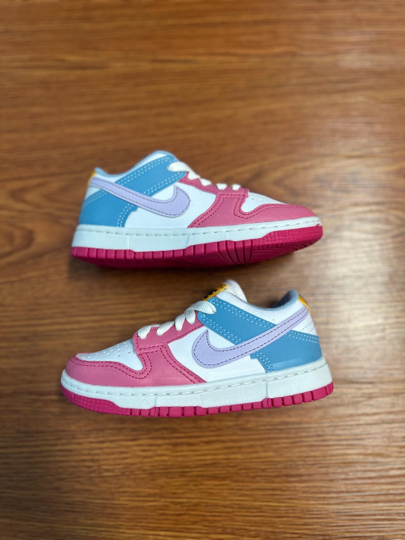 Nk Dunk Low Infantil Rosa